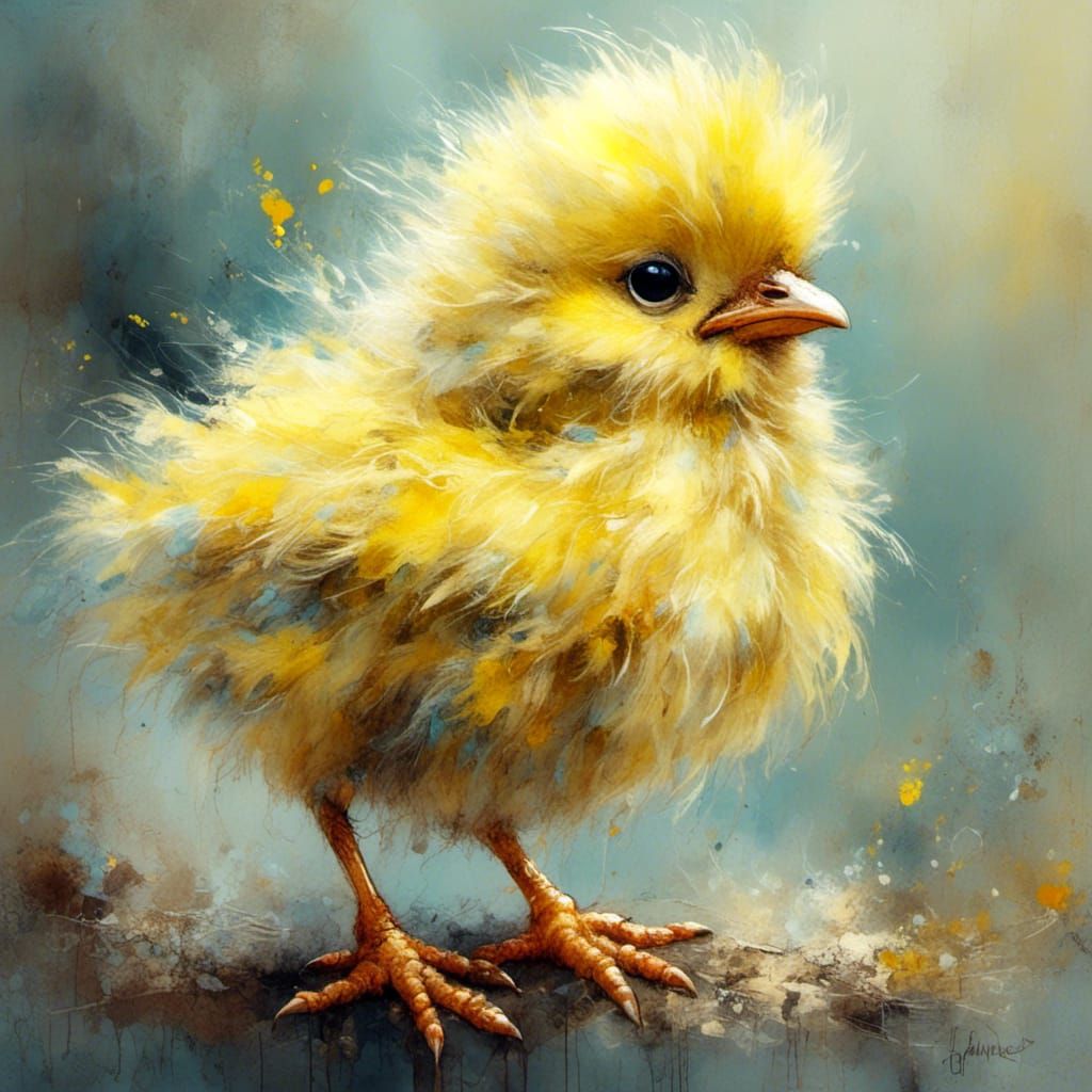 Easter chick