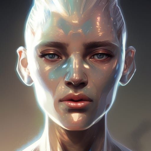 Detailed Portrait of Xeno with Dynamic Lighting