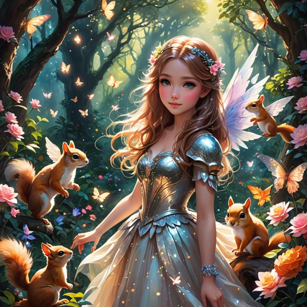 Princess Squirrel Fairy