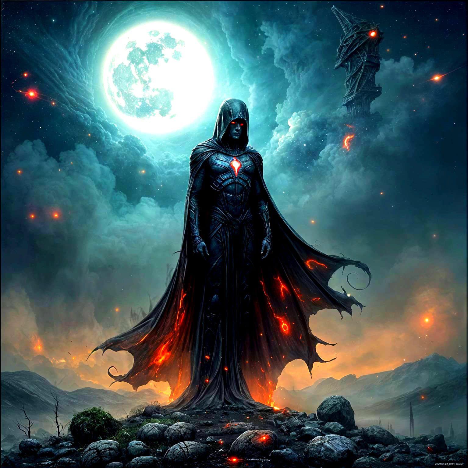 A Cyrellian Death Eater on the hunt for his next prey.