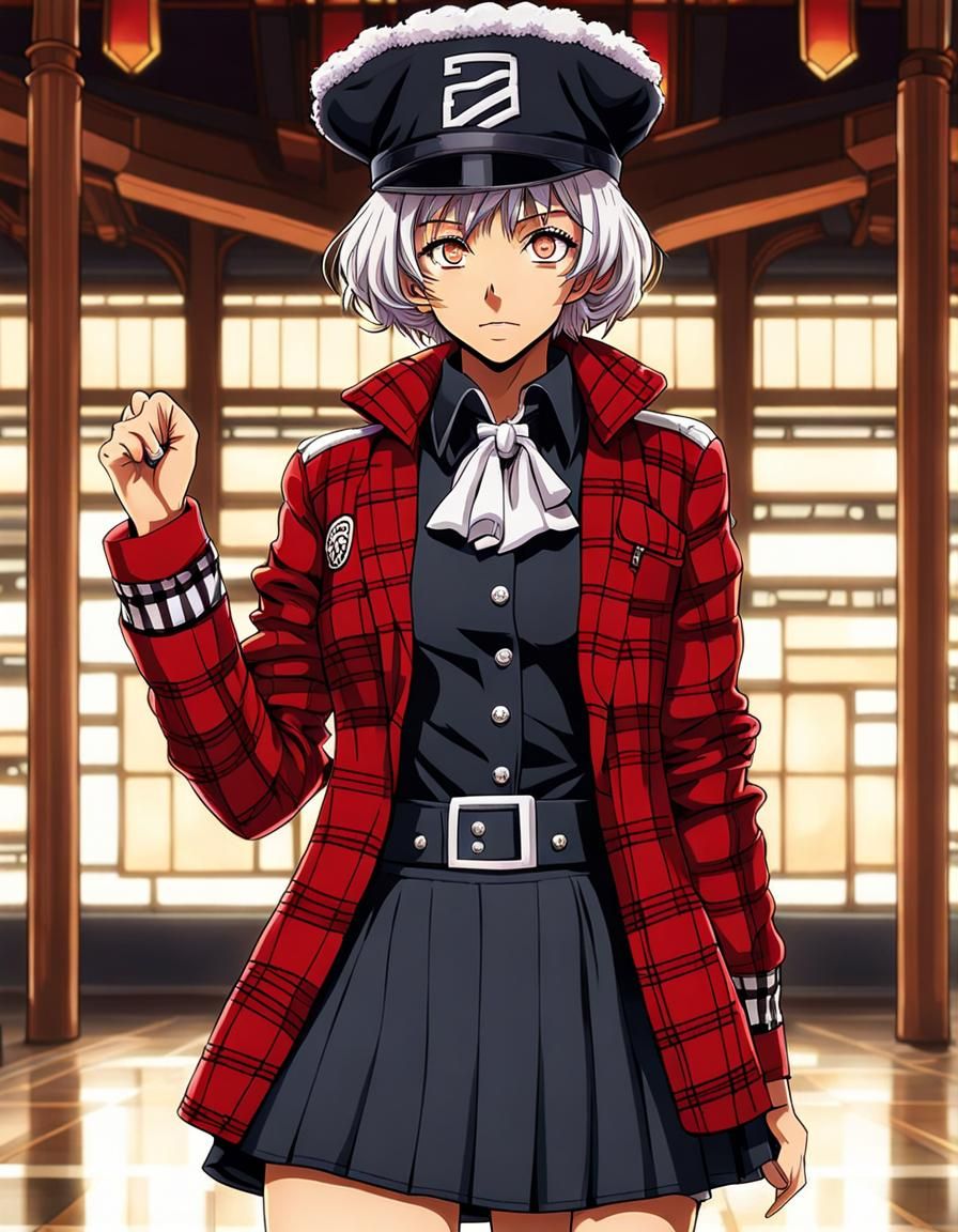 Anime Illustration in Jujutsu Kaisen Style