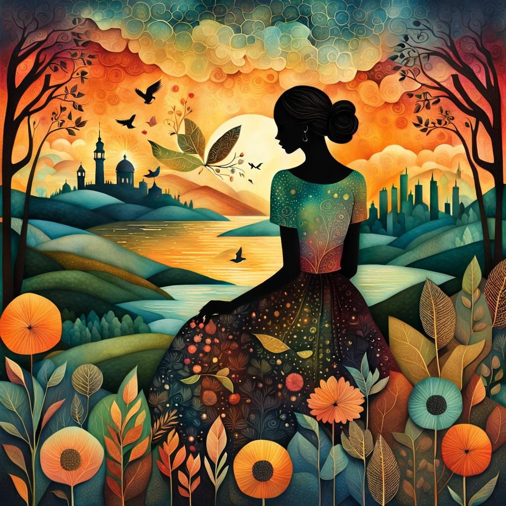 Inspirational Collage: Self-Improvement and Empowerment