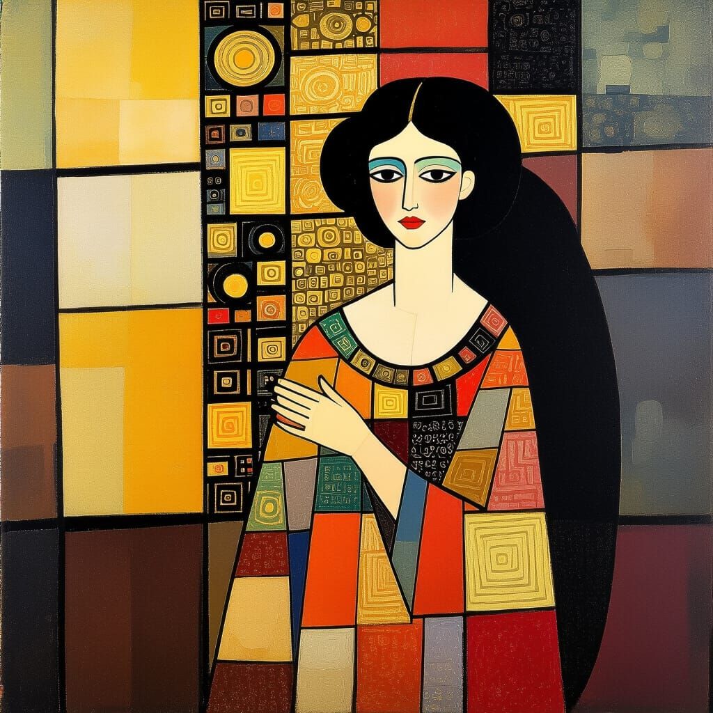 Abstract Figures in a Geometric Landscape