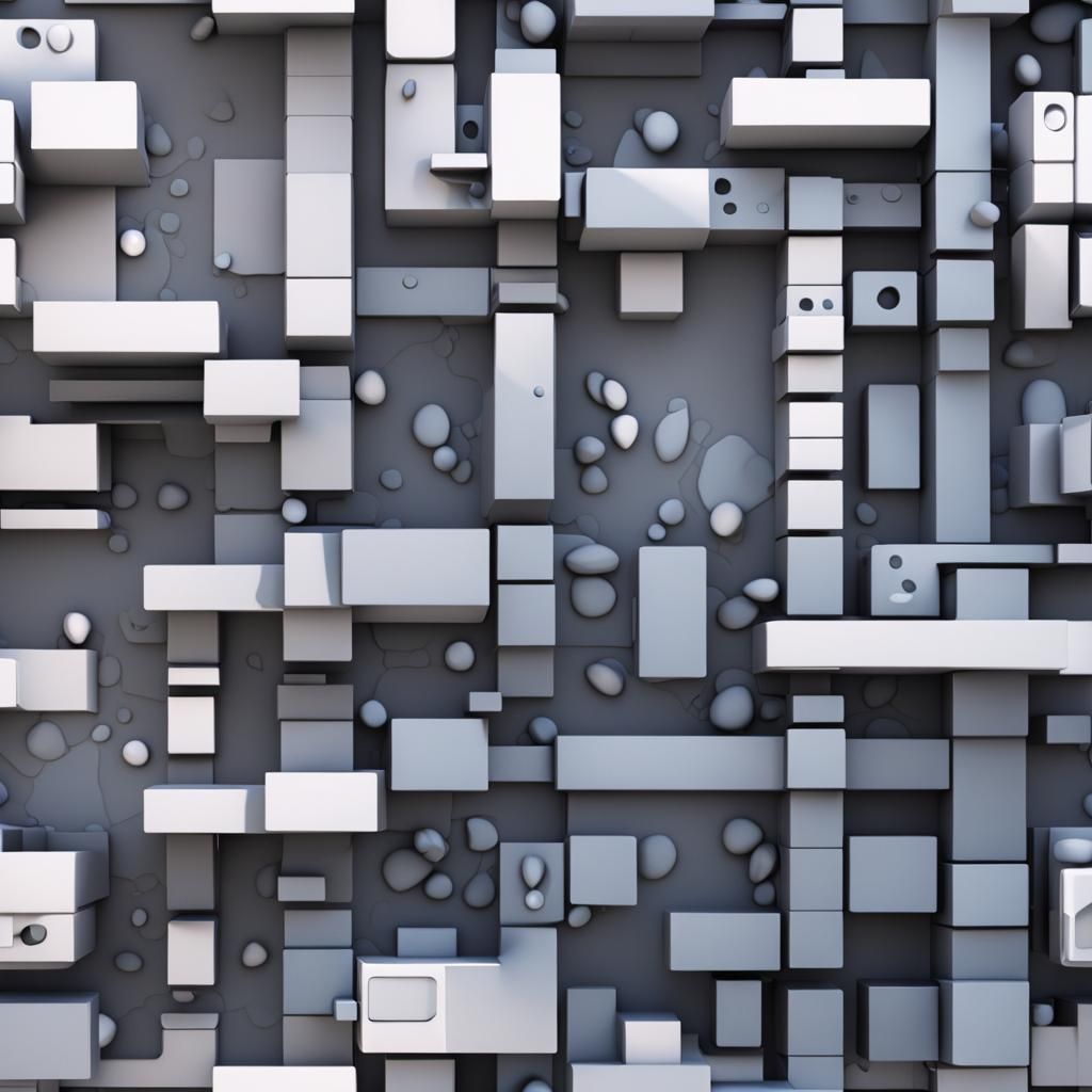 Binary Code in 3D Shading