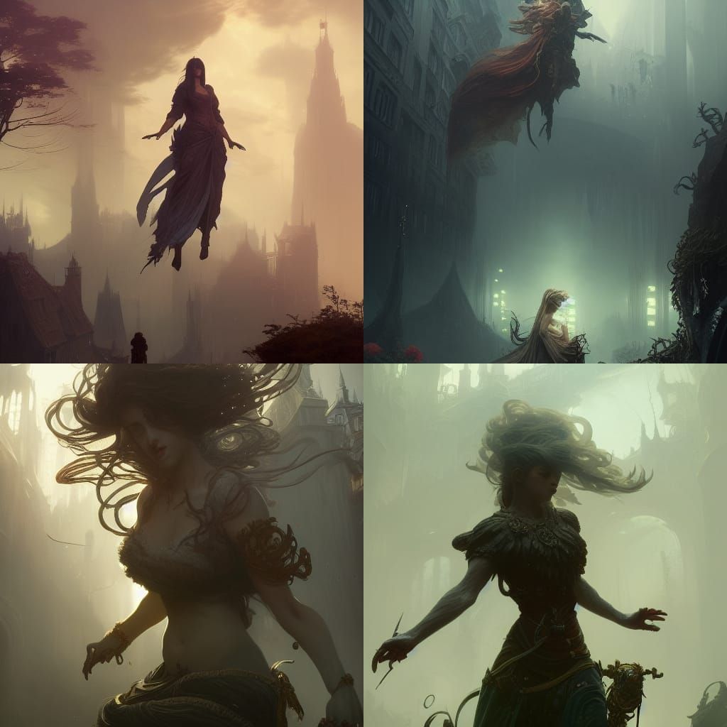 Blodreina Dark Fantasy Concept Art in 8k Resolution