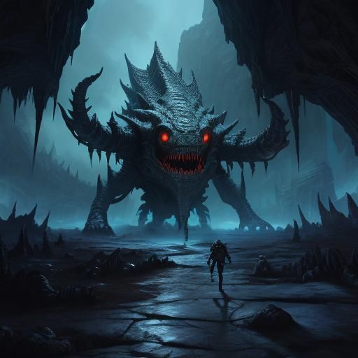 Emma Watson Defeated by Alien Monster in Dungeon