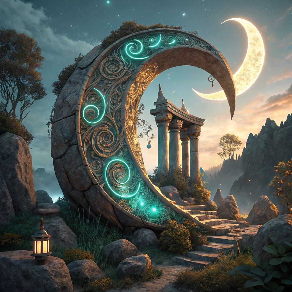 Ancient Crescent Temple