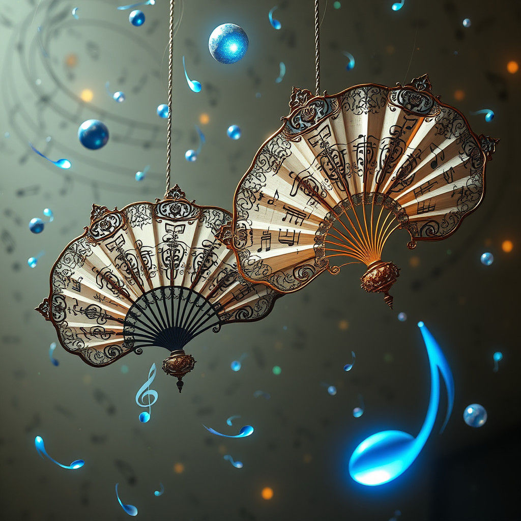 Baroque Metronome Fans Convert Projectiles to Music