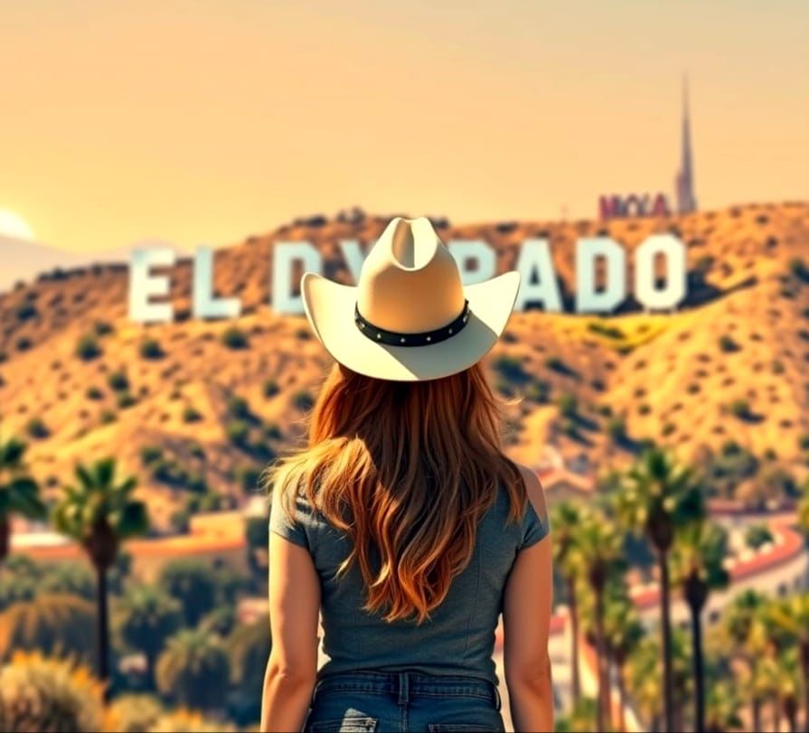 Hollywood Sign Altered to 'ELDORADO'