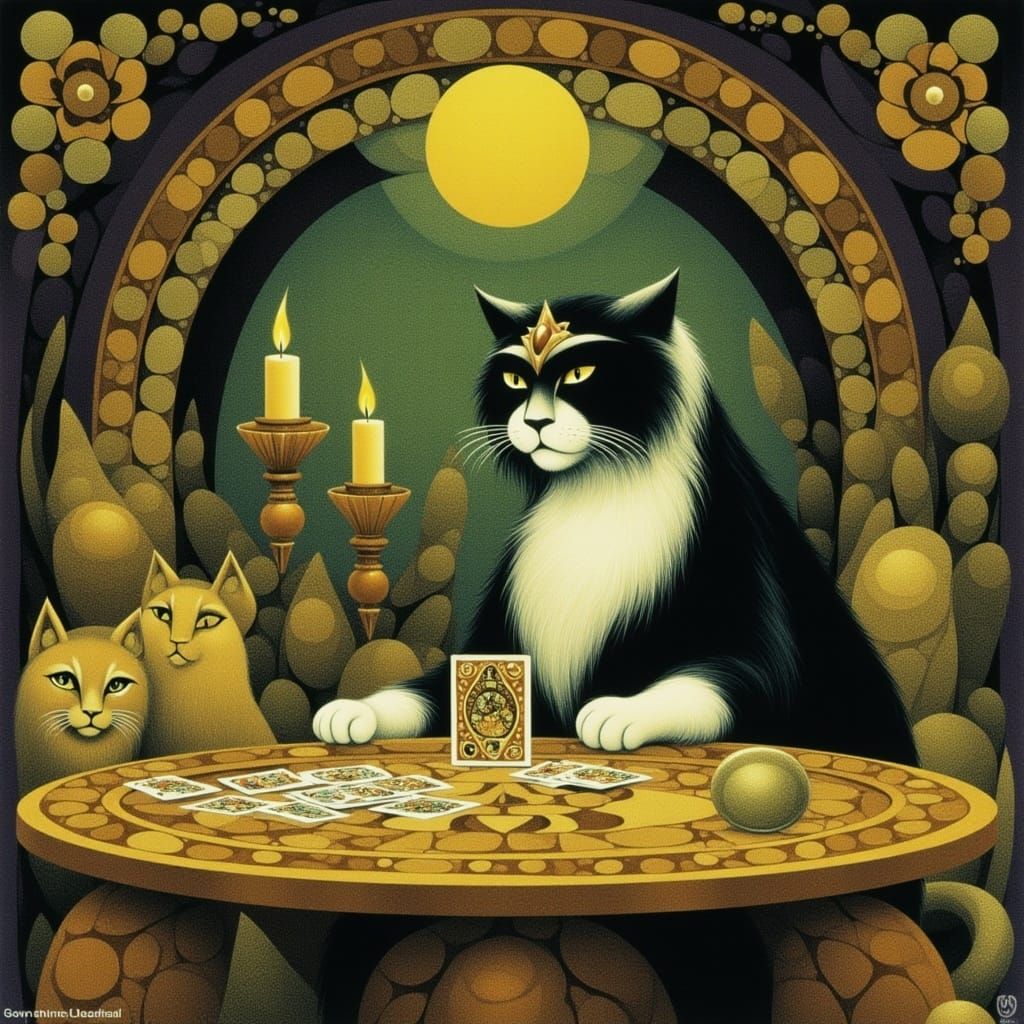 Tarot of the Cat People: A Feline Prophecy