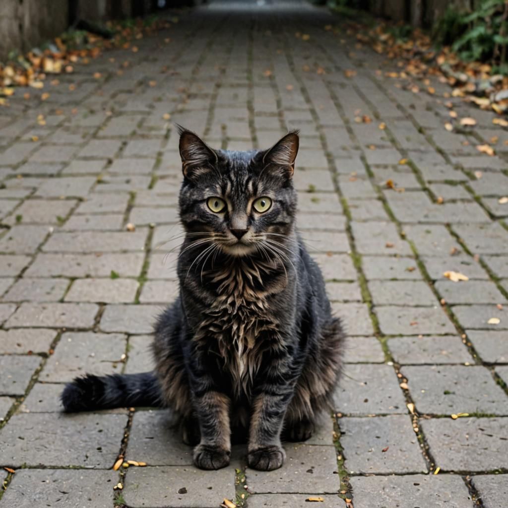 Feral Schrodinger's Cat: An AI Interpretation