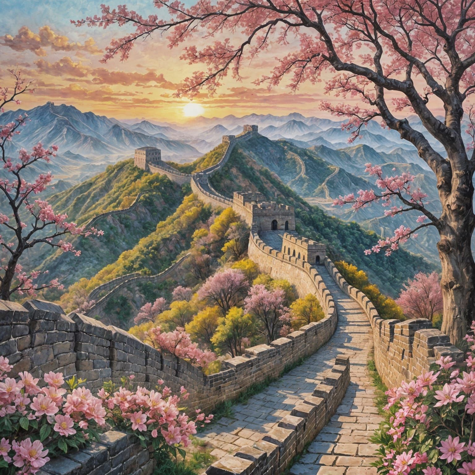 The great wall moments