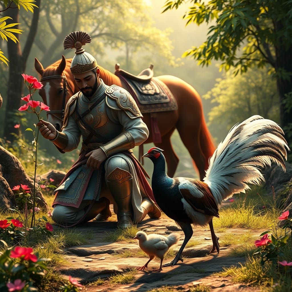 Imperial Knight Discovers Rare Medicinal Herb in Ancient For...