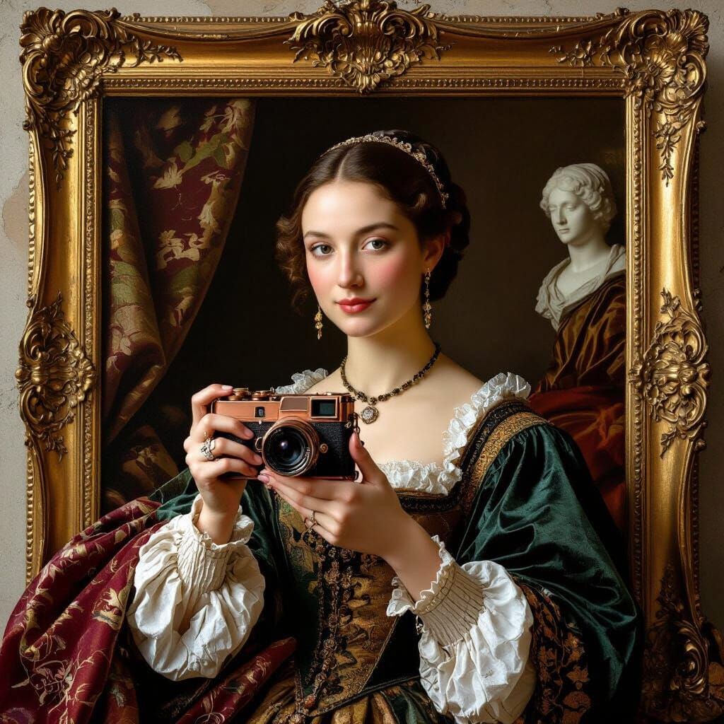 Renaissance Artist Captures Emotional Portrait