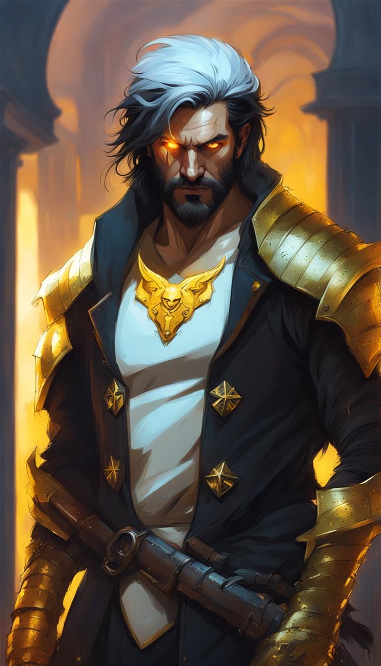 Sinister Commander with Golden Eyes