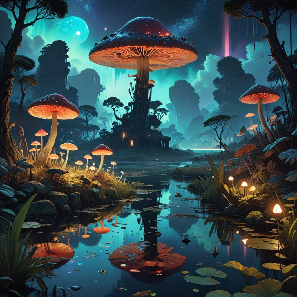 Mushroom lagoon