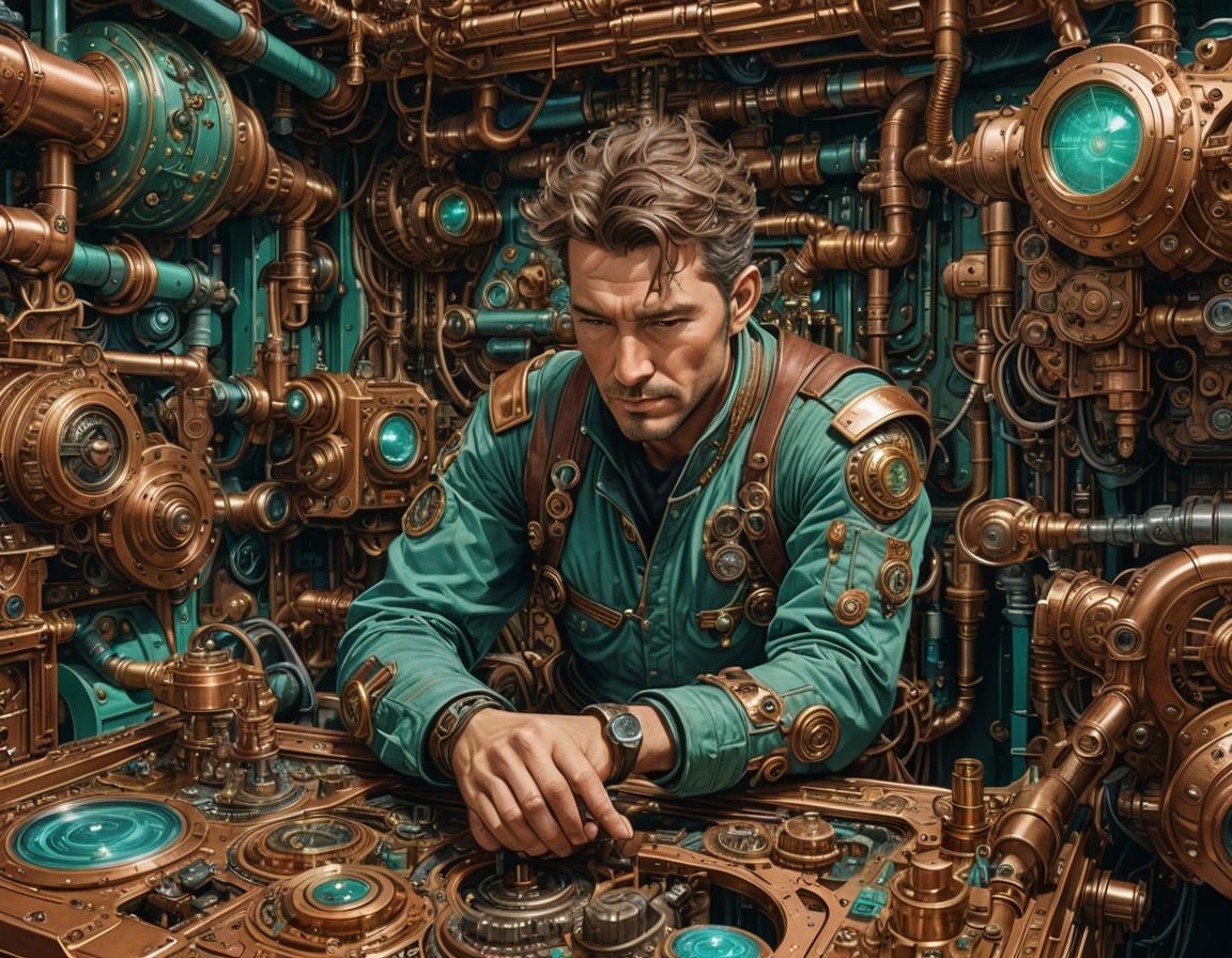 Greg Melnard, Human Artificer, figuring things out...