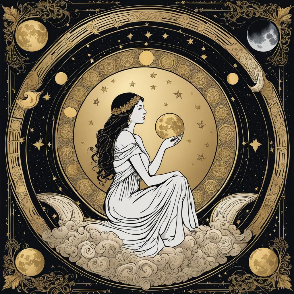 The Moon, Tarot Card