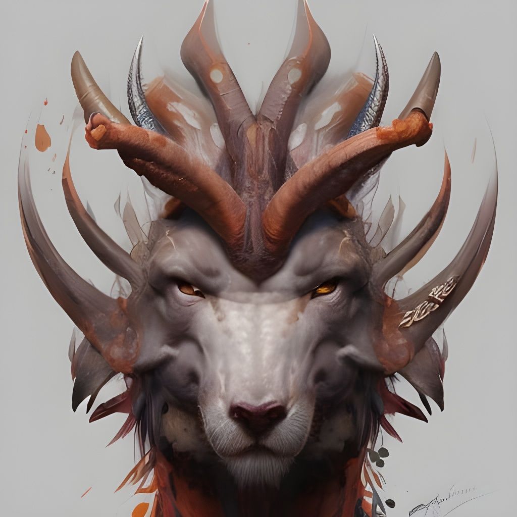 DALL-E 2 as Animal: Hyperdetailed Art Portrait