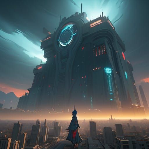 Young Woman Embracing Freedom in a Vibrant Mexican Landscape