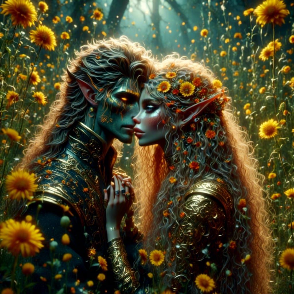 elf Martyn bluegrass and wife...