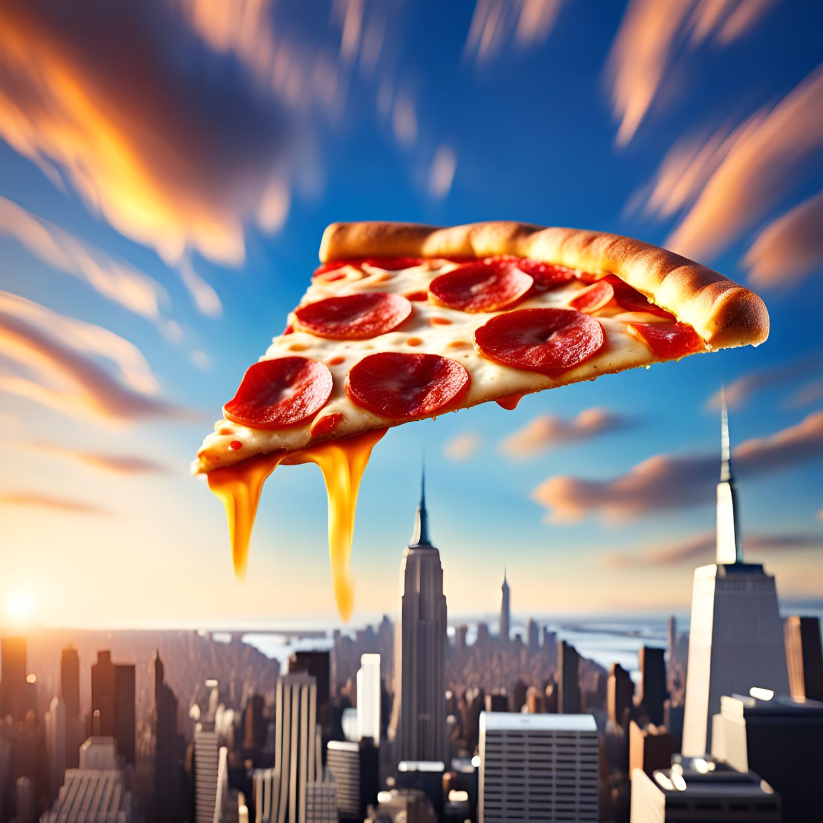 We Deliver Fast! By The Slice!