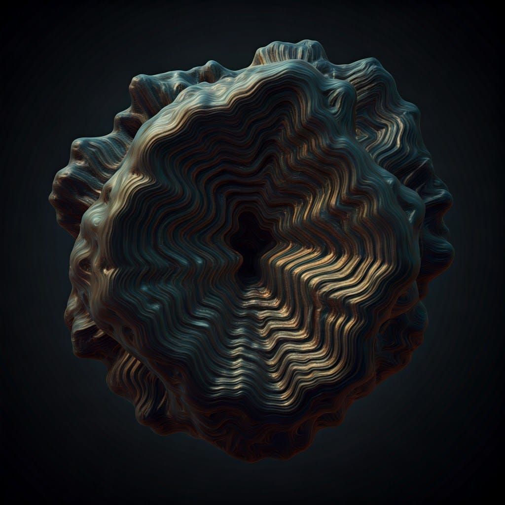 Crystal Coulrophobia: A Hyper-Realistic Dark Formation