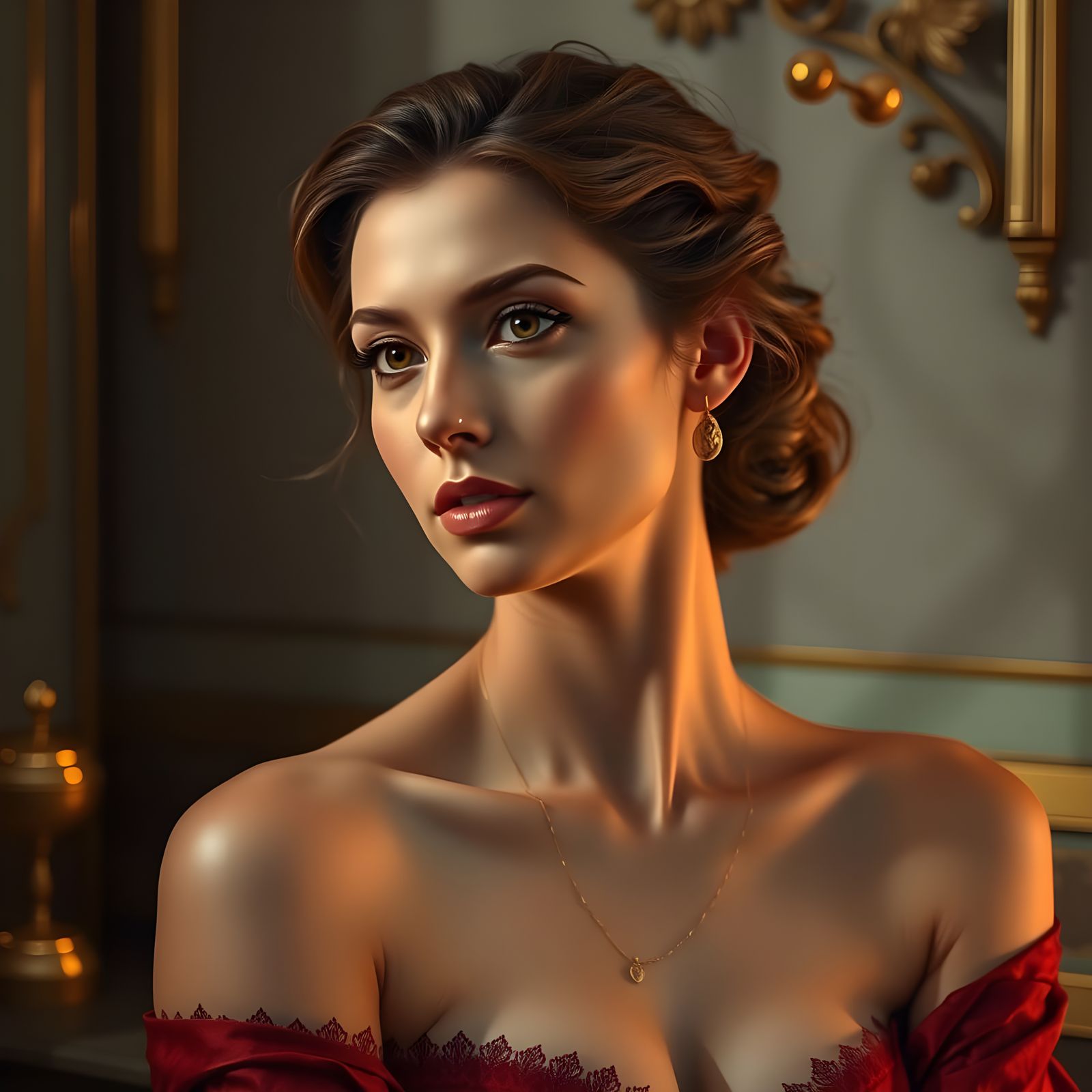 Golden Ratio Portraits in Harmony