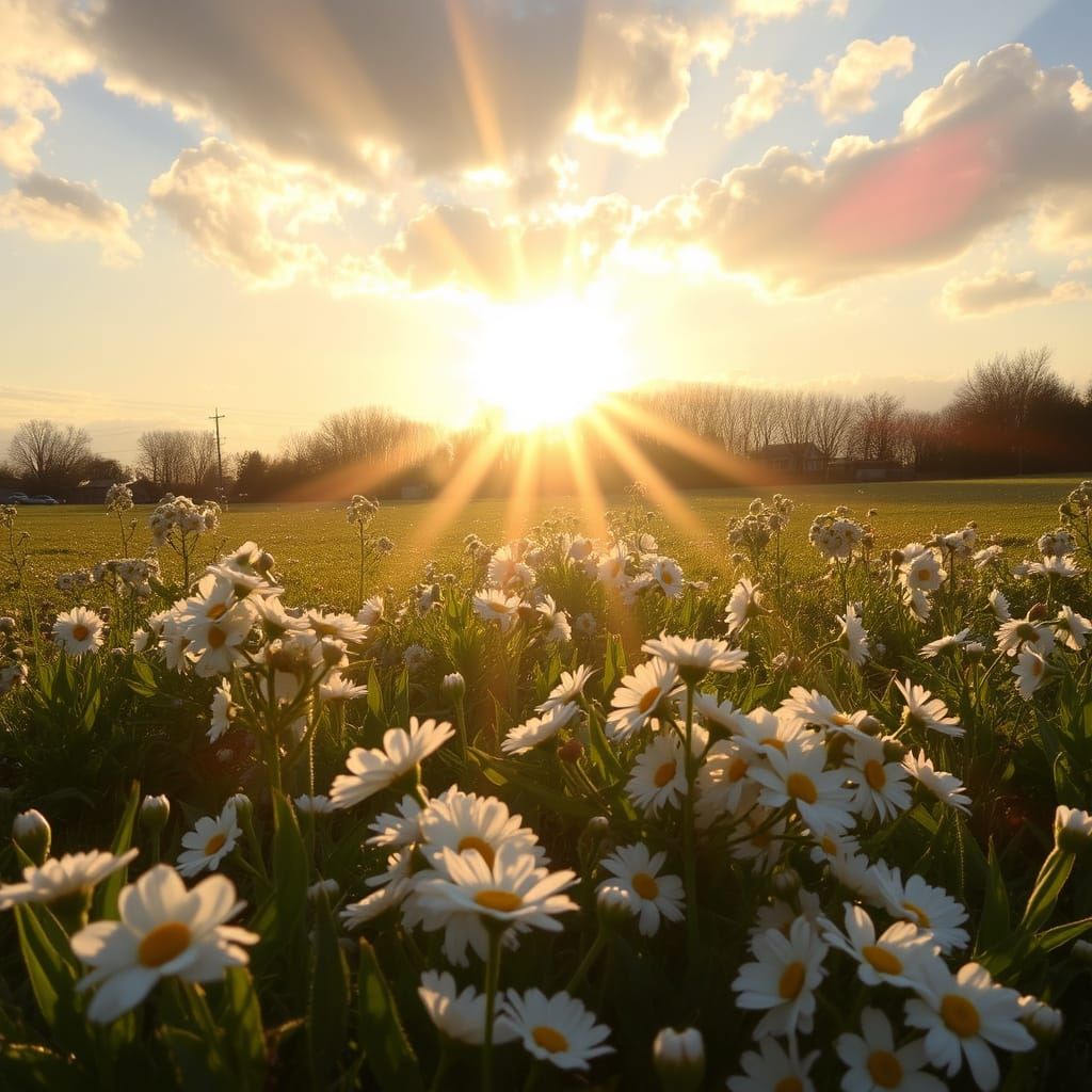 Spring Morning Serenity in Soft Focus