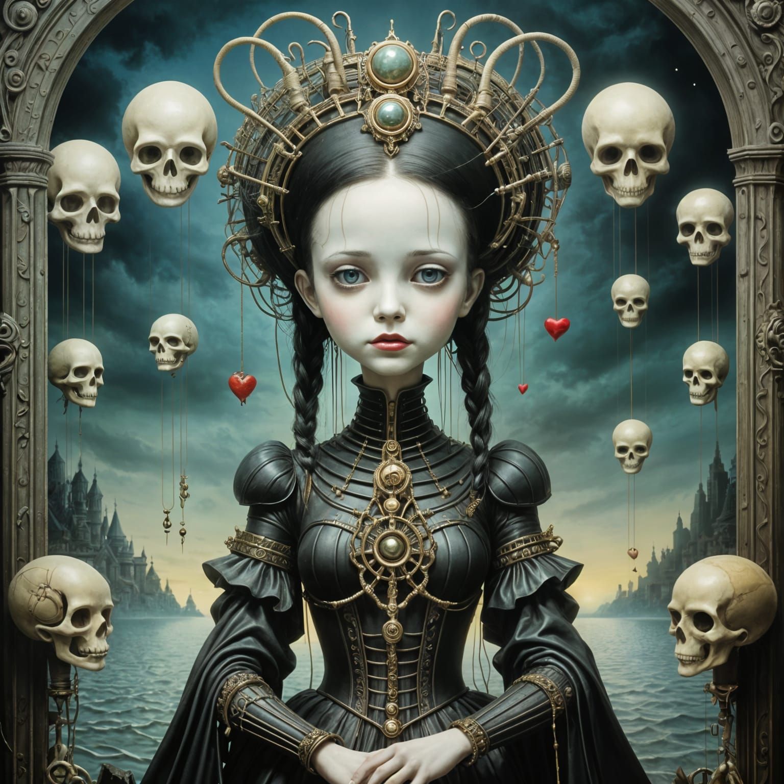 I hold the strings to your heart, I am the puppet master.