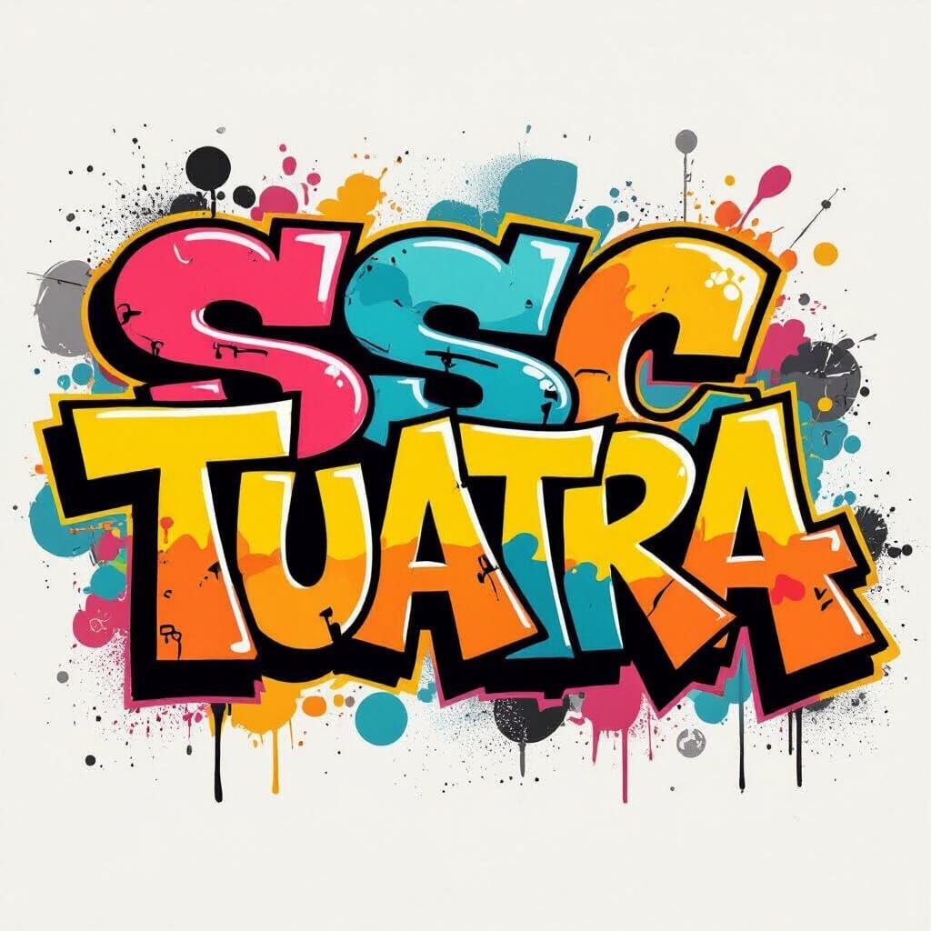 Graffiti Style SSC Tuatara Street Art