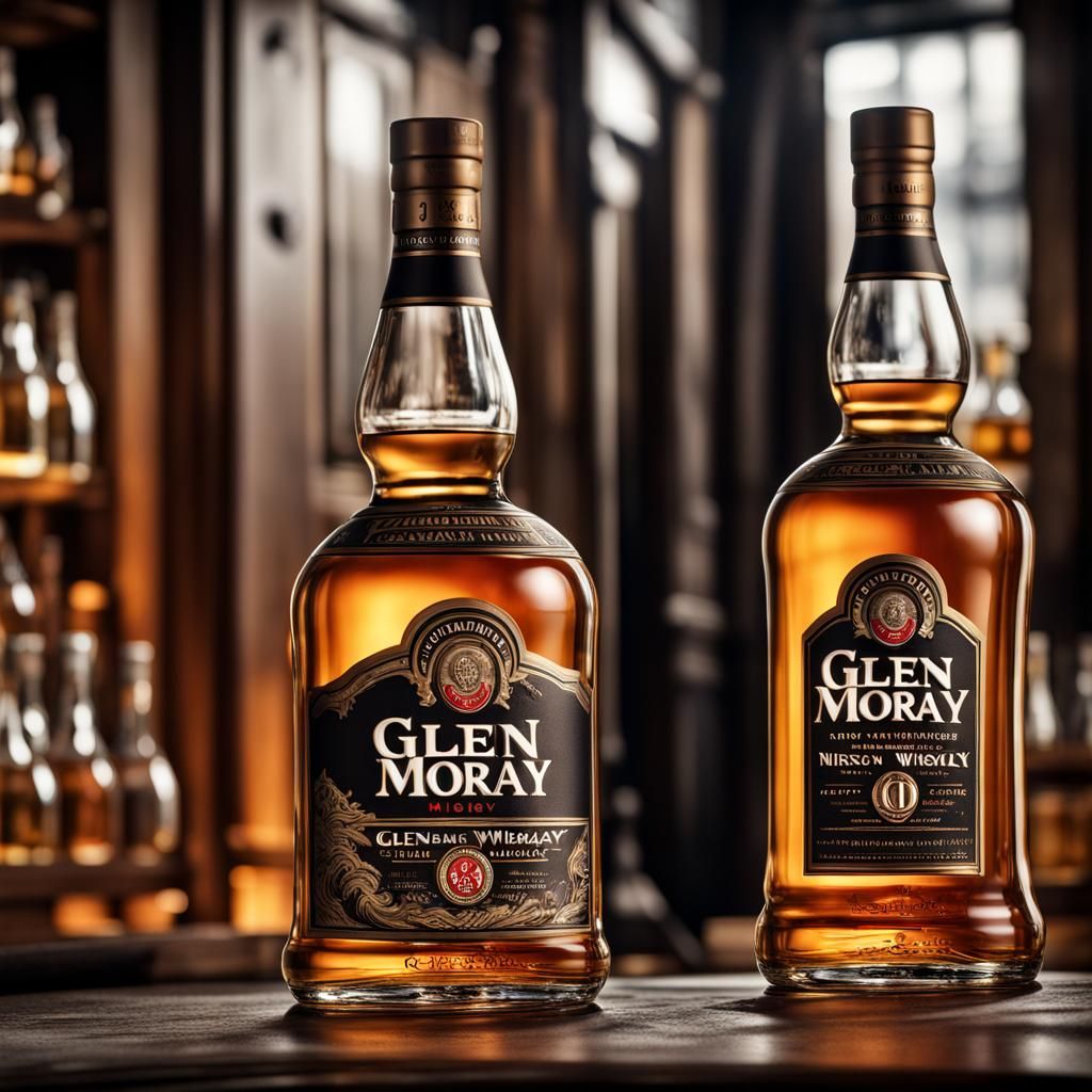 Hyperrealistic Whisky Still Life in Cinematic Style