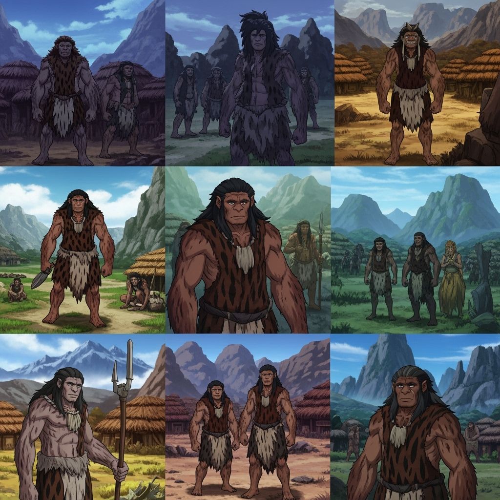 Underearth Humans: Prehistoric Hybrids with Magic