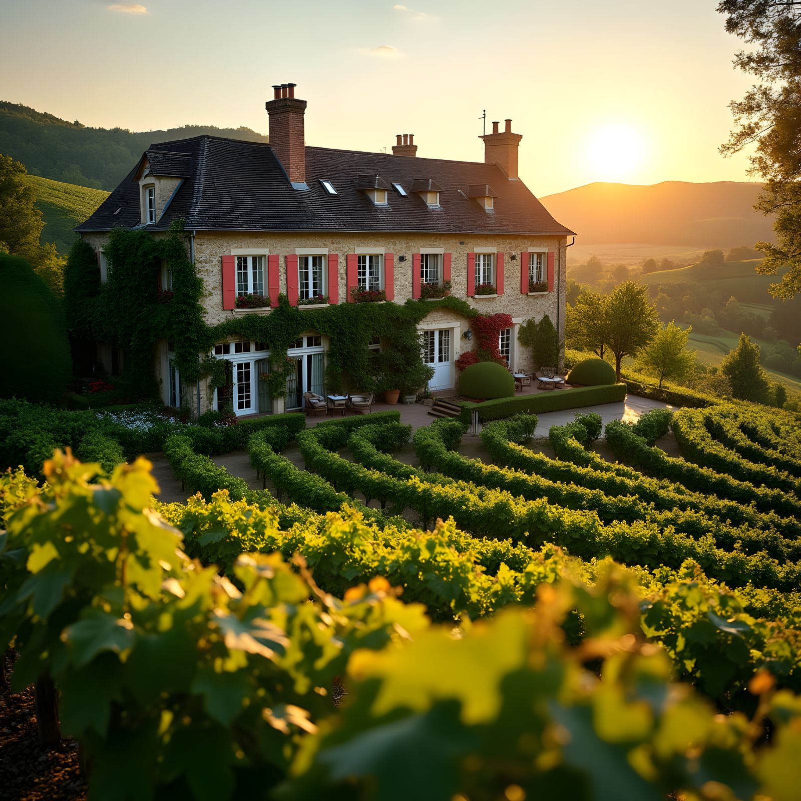 Glamorous Hotel with Vineyard in Périgord