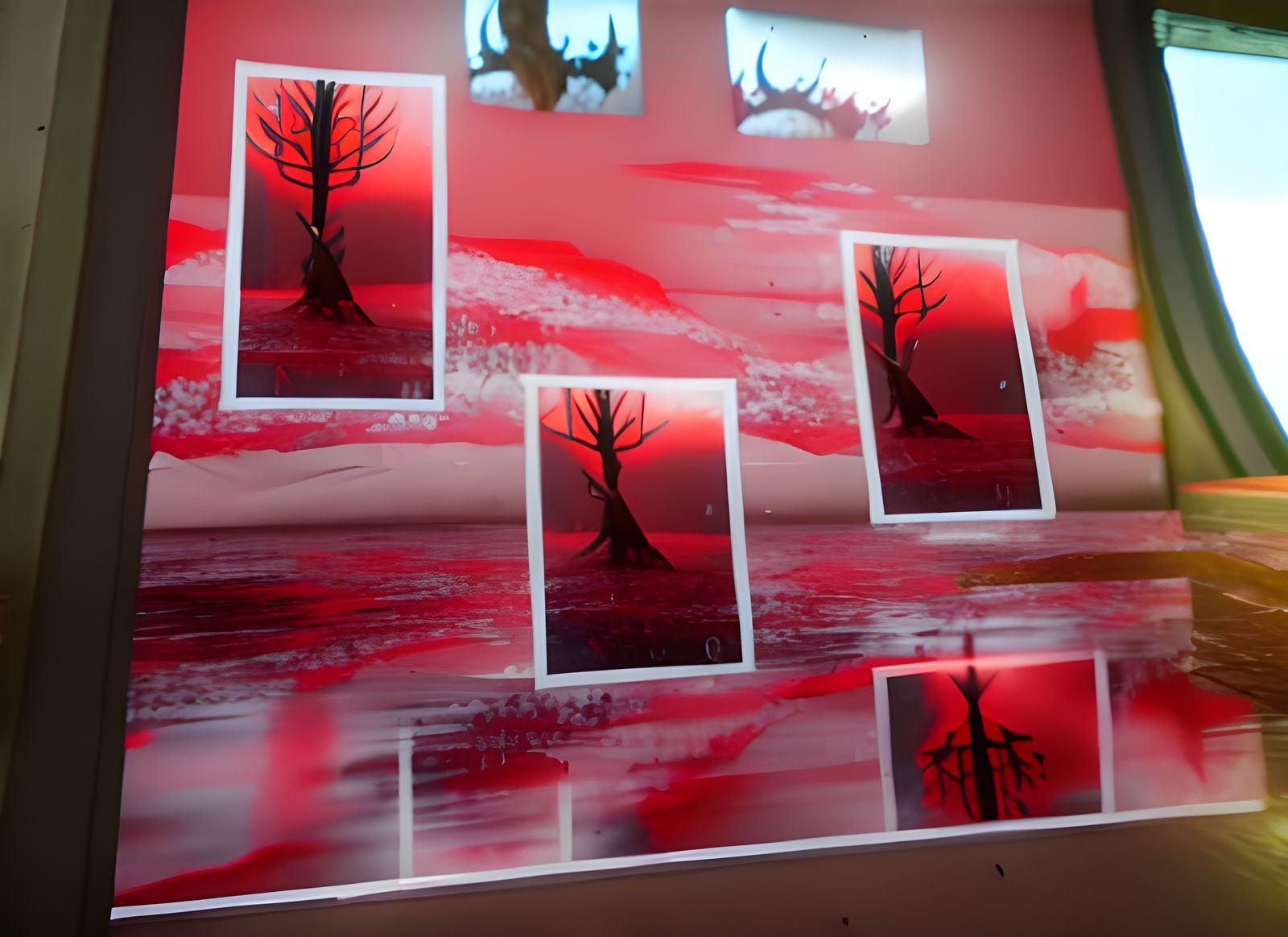 Wendigo Reflected in Bloody Sea