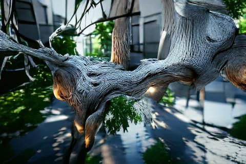 Hyperrealistic Tree Rendered in Unreal Engine