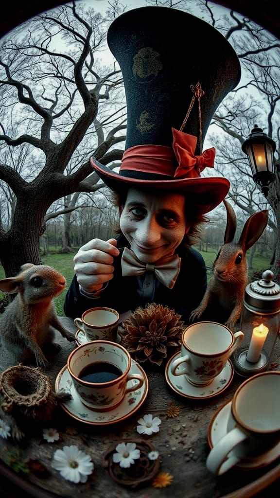 "Wouldn't you like some tea ?"