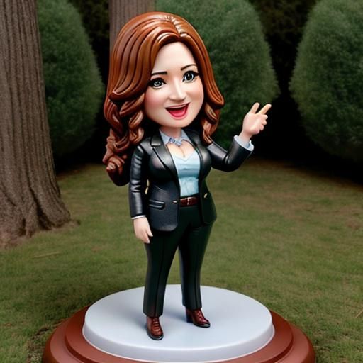 Jennifer Barkley Bobblehead Figurine