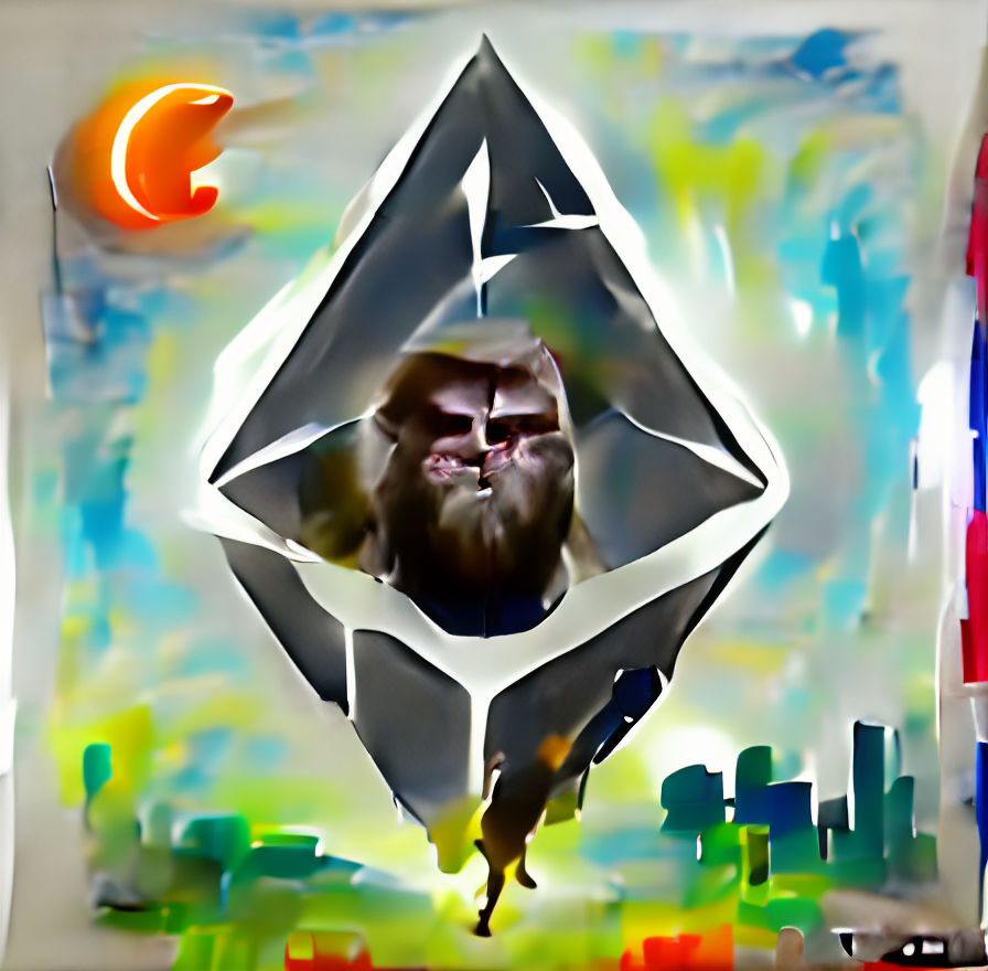 Ape Rides Ethereum Rocket to the Moon