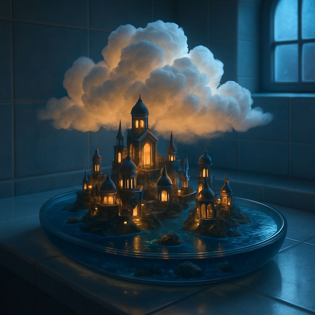 Miniature Concept Arcane Arcology Archipelago