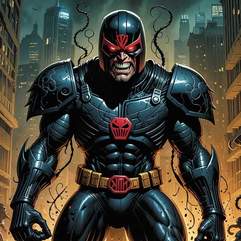 Judge Dredd Unleashes Venomous Fury