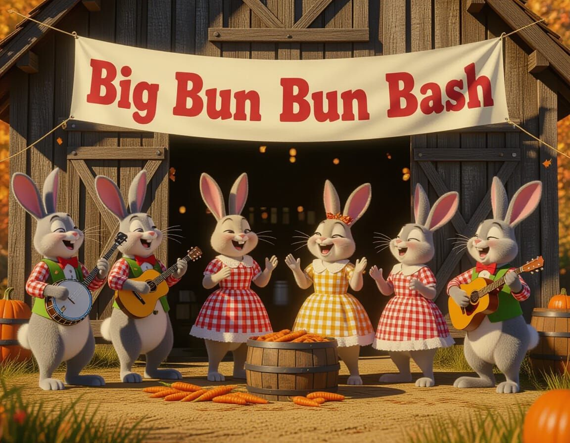 "Big Bun Bun Bash" at the Farmstead