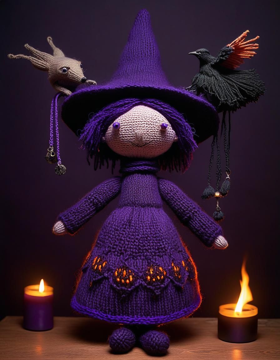 Mystical Midnight Flight in Dark Byzantium Hues