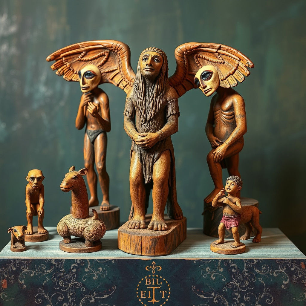 Pre-Mesolithic Statuettes in Ancient Art Style