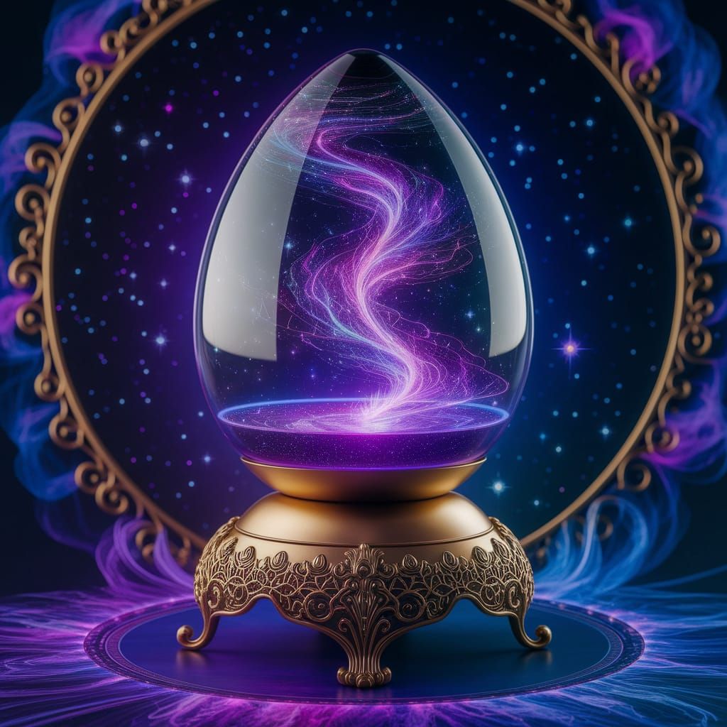 Psychedelic Lava Lamp Art in Intricate Alcohol Ink Style