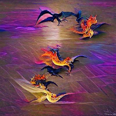 Celestial Dragon Dance in the Galaxy