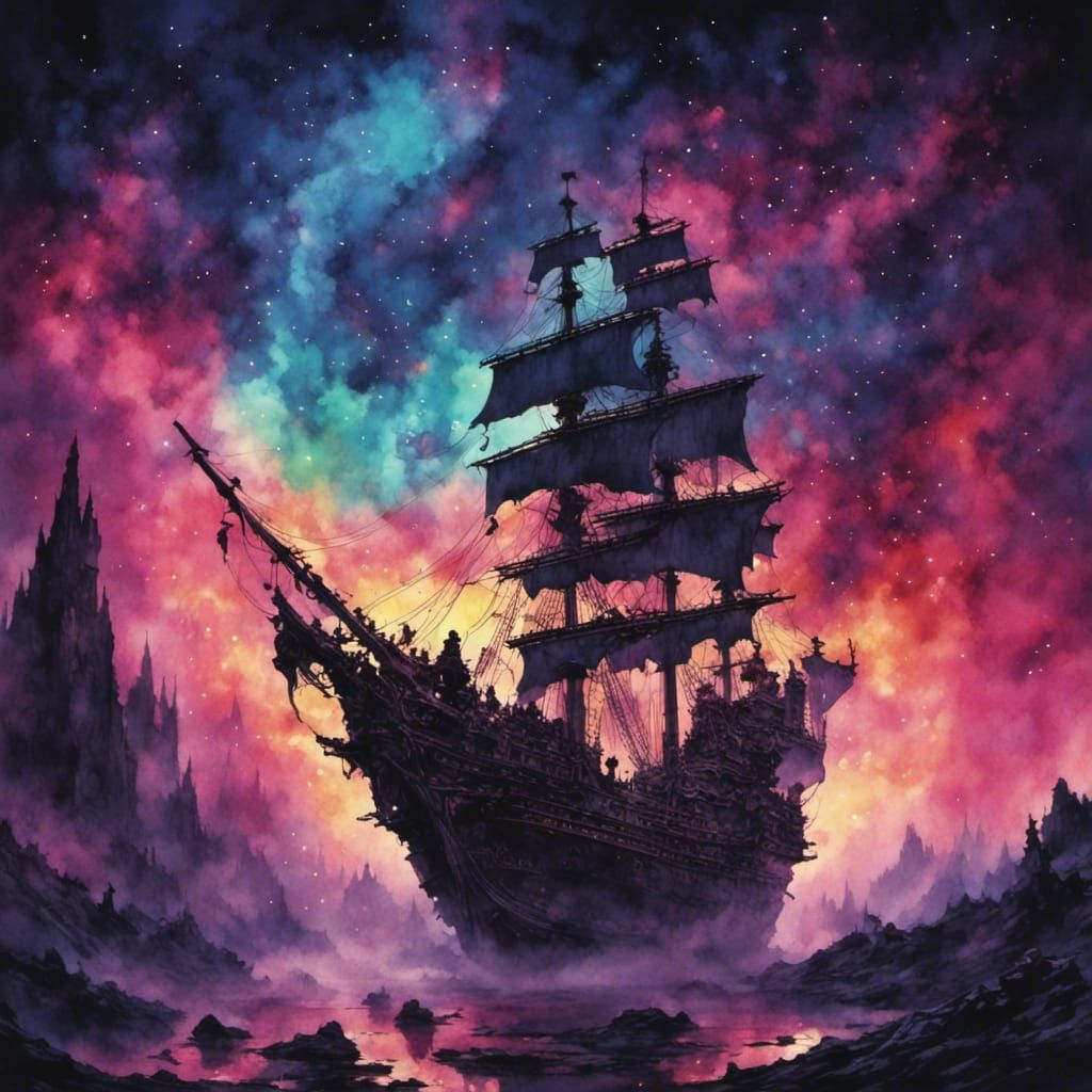 Abstract AI Art Created Using LoRA Models