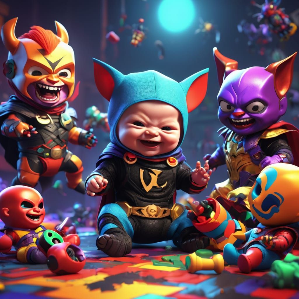 baby Supervillains