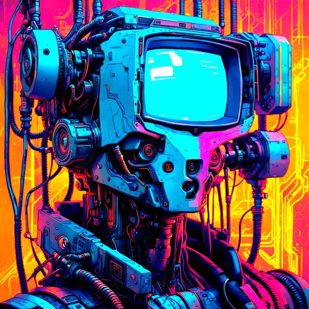 Cyberpunk Internet Abstract Computer Image