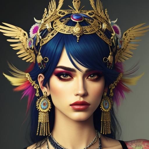 Photorealistic Rendering of a Beautiful Face